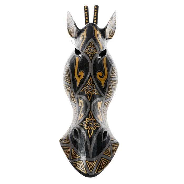 Маска «Жираф», 50×15×7 см, дерево