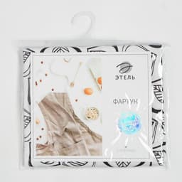 Фартук кухонный «Этель» Leaves, 60×70 см, 100% хлопок, саржа 190 г/м²