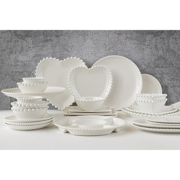 Блюдо фарфоровое овальное Magistro «Лакомка», 30×20×1.5 см, белое