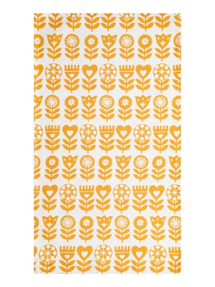 Полотенце «Этель» Yellow garden, 40×73 см, 100% хлопок, саржа 190 г/м²