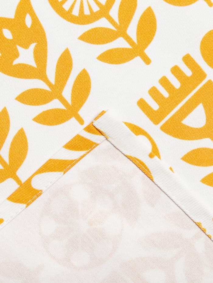 Полотенце «Этель» Yellow garden, 40×73 см, 100% хлопок, саржа 190 г/м²