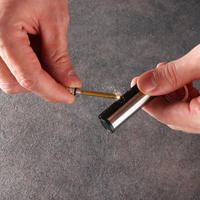 Вечная спичка «Сильва» туристическая 6.5 см, с кольцом