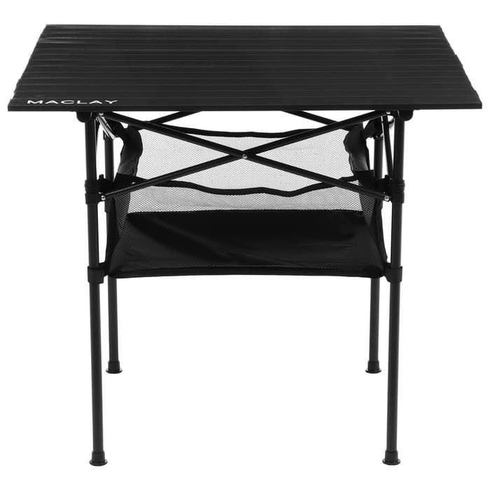 Стол туристический Maclay, 82х80х69 см, с органайзером, цвет чёрный