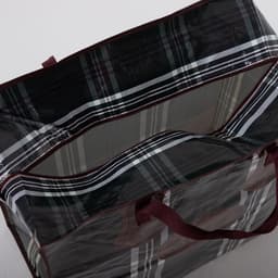 Сумка хозяйственная SHER на молнии, 73 л, 53×29×48 см, зелёная