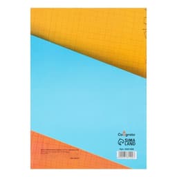 Бумага масштабно-координатная А4 10 листов Calligrata, оранжевая сетка