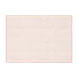 Бумага масштабно-координатная А4 10 листов Calligrata, оранжевая сетка