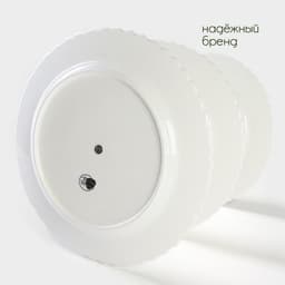 Блюдо 3-х ярусное BellaTenero, d=18/22/26 см, фарфор, белое