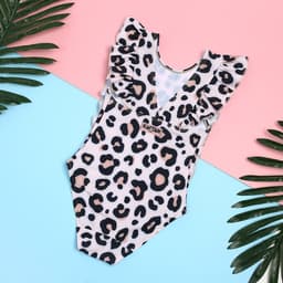 Купальник для девочки слитный KAFTAN «Леопард», размер 28 (86-92 см)