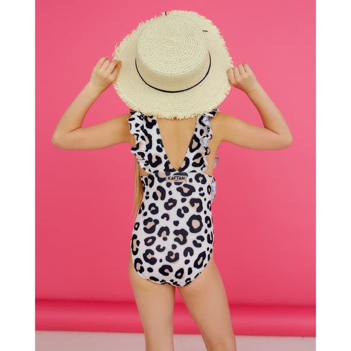 Купальник для девочки слитный KAFTAN «Леопард», размер 32 (110-116 см)