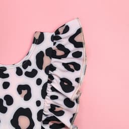 Купальник для девочки слитный KAFTAN «Леопард», размер 32 (110-116 см)