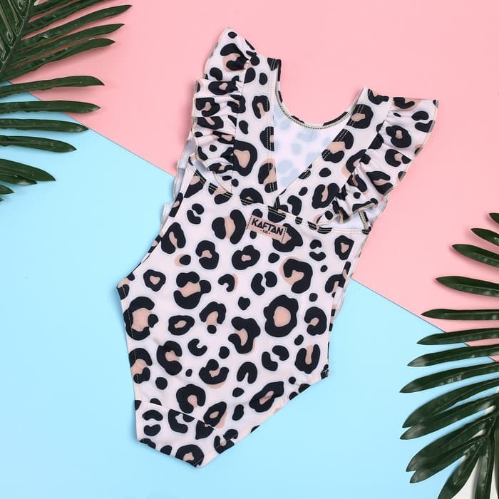 Купальник для девочки слитный KAFTAN «Леопард», размер 32 (110-116 см)