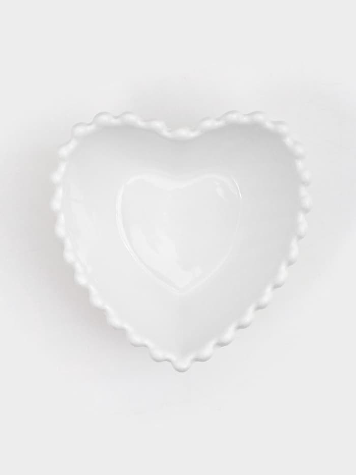 Соусник Magistro «Сердце», 260 мл, d=11.5, фарфор, белый