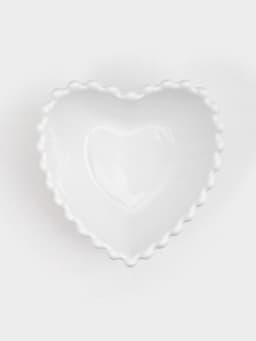 Соусник Magistro «Сердце», 260 мл, d=11.5, фарфор, белый