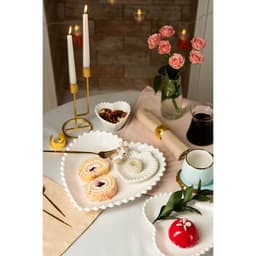 Соусник Magistro «Сердце», 260 мл, d=11.5, фарфор, белый