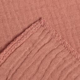 Пелёнки муслиновые «Крошка Я», 135×100 см, набор 2 шт., 100 % хлопок, оранжевая, розовая