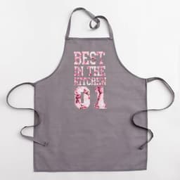 Фартук кухонный «Этель» Best in the kitchen, 60×70 см, 100% хлопок, репс 210 г/м²