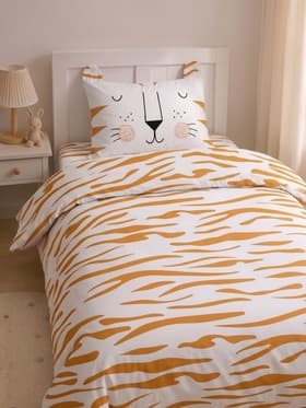 Постельное бельё 1.5-спальное «Этель» Sleepy tiger, бязь