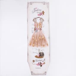 Чехол для гладильной доски Nika, 130×42 см, с поролоном, МИКС