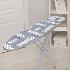 Чехол для гладильной доски Nika, 125×40 см, с поролоном, антипригарный, МИКС