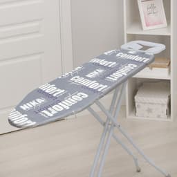 Чехол для гладильной доски Nika, 125×40 см, с поролоном, антипригарный, МИКС