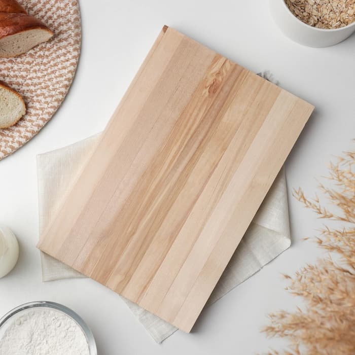 Доска разделочная Доляна «Классика», 30×20×3 см, дерево берёза