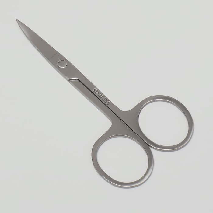 Ножницы маникюрные, загнутые, 9 см