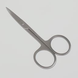 Ножницы маникюрные, загнутые, 9 см