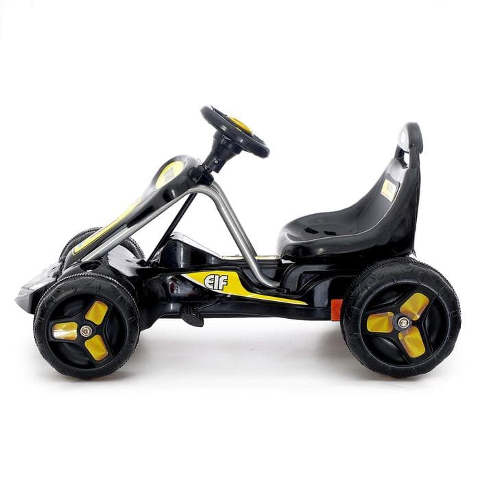 Веломобиль GO KART, звук, цвет чёрный