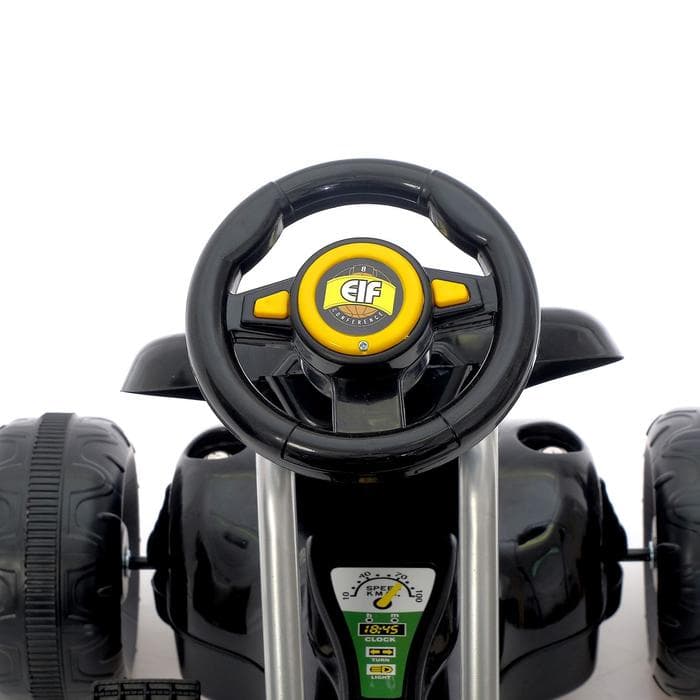 Веломобиль GO KART, звук, цвет чёрный