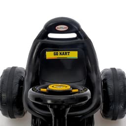 Веломобиль GO KART, звук, цвет чёрный
