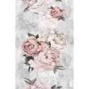 Стеновая панель ПВХ «Жаклин 651» Light, узор, 2700×250 мм, цвет серый