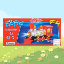 Паровоз «Классический» с мыльными пузырями, работает от батареек, свет и звук