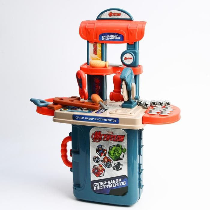 Набор инструментов детский «Трансформирующийся чемоданчик»