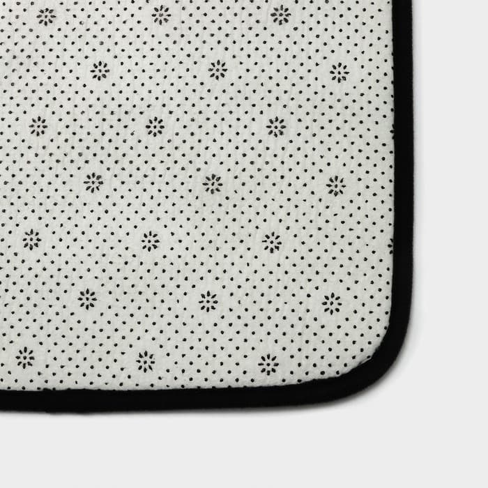 Набор ковриков для ванны и туалета Доляна «Тропики», 3 шт., 50×80, 45×50, 38×43 см