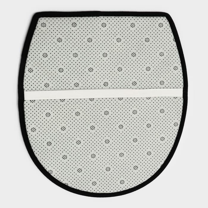 Набор ковриков для ванны и туалета Доляна «Тропики», 3 шт., 50×80, 45×50, 38×43 см