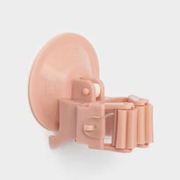 Держатель для уборочного инвентаря на вакуумной присоске, 5.5×5.5×7 см, МИКС