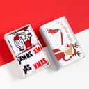 Носки мужские новогодние «С Новым Годом!» размер 41-44, набор 2 пары