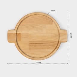 Подставка для сковороды деревянная Adelica, 30×24×1.8 см, внутренний диаметр 22 см, берёза