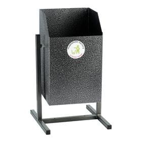 Урна для мусора «Квадрат», уличная, 22 л, 50×31×31 см, бак 0.5 мм