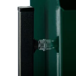 Урна для мусора «Квадрат», уличная, 18 л, 50×31×31 см, бак 0.5 мм, зелёная