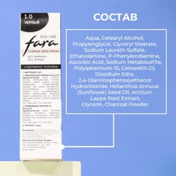 Краска для волос FARA Eco Line 1.0 чёрный, 125 г