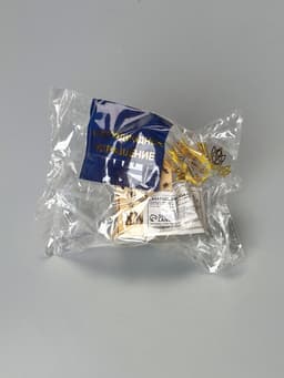 Ёлочная игрушка «Домик с колокольчиками», 6×4.5×4.5 см, от батареек, свечение тёплое белое