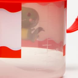 Поильник детский M&B «Kids подарок» с твёрдым носиком, от 9 мес., 140 мл., с ручками, красный