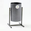 Урна уличная «Круг», 18 л, бак 0.5 мм, 54×31×31 см, серебристая