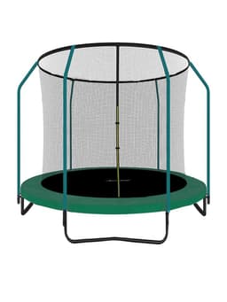 Батут ONLITOP, d=244 см, высота сетки 155 см, зелёный