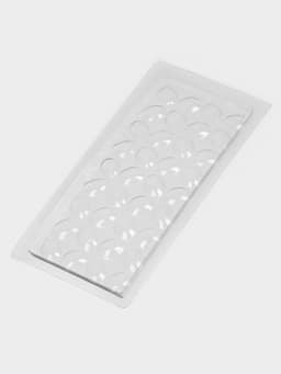 Форма для шоколада «Лепестки», пластик, 20.5×10×1 см, пластик, прозрачная