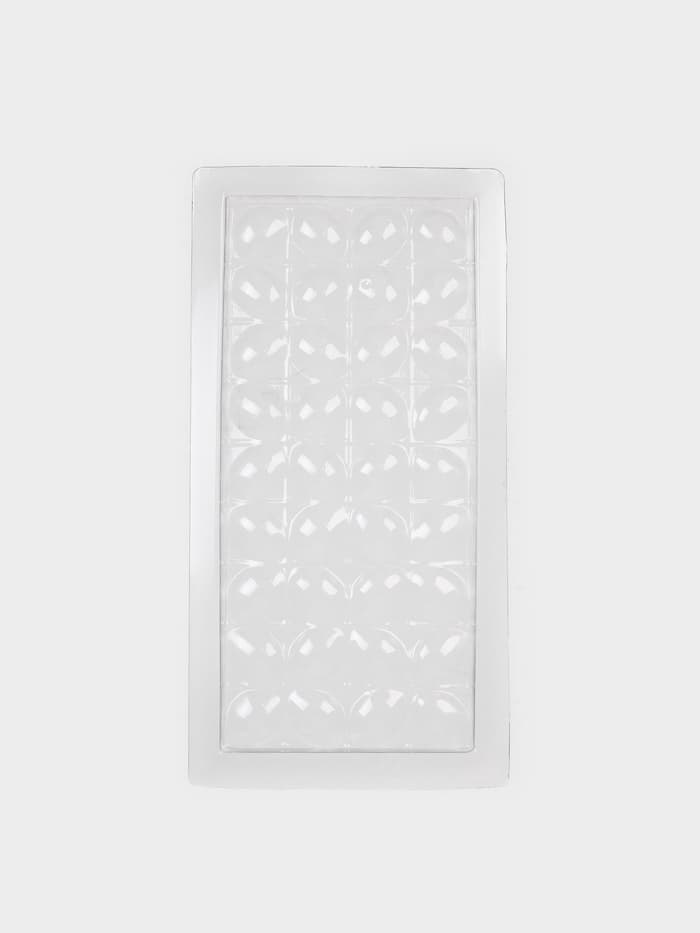 Форма для шоколада «Лепестки», пластик, 20.5×10×1 см, пластик, прозрачная