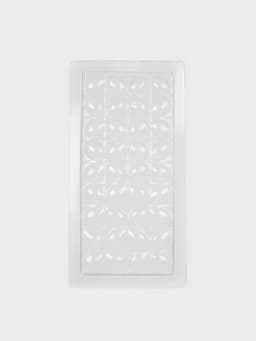 Форма для шоколада «Лепестки», пластик, 20.5×10×1 см, пластик, прозрачная