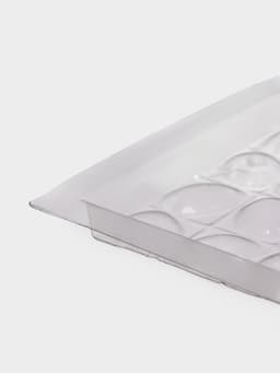 Форма для шоколада «Лепестки», пластик, 20.5×10×1 см, пластик, прозрачная