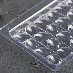 Форма для шоколада «Лепестки», пластик, 20.5×10×1 см, пластик, прозрачная